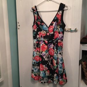 Floral and Skull dress very cute! Iron Fist?